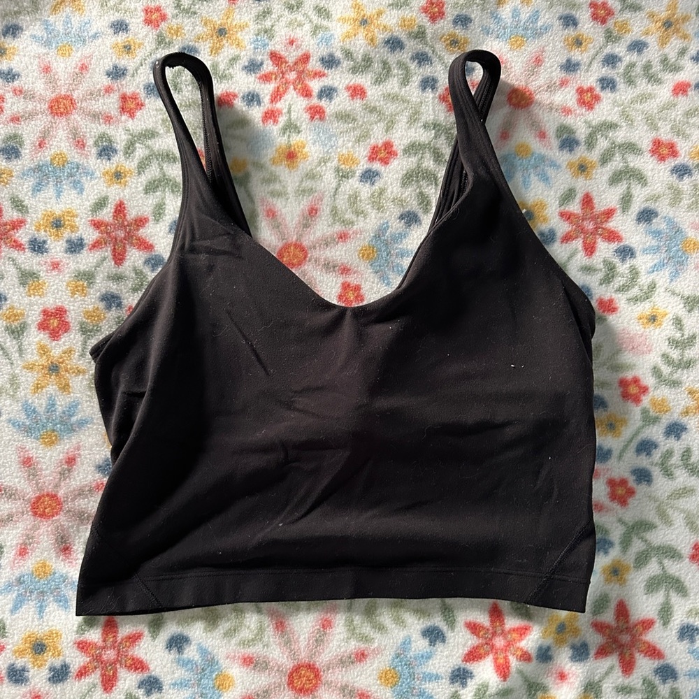 Black Lululemon Align Tank Top